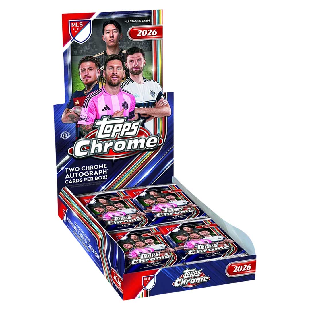 Topps MLS Chrome 2026 Soccer Hobby Box
