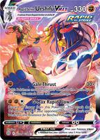 Pokemon,SWSH09: Brilliant Stars Trainer Gallery,Rapid Strike Urshifu VMAX - TG21/TG30,Holofoil,Ultra Rare,Near Mint