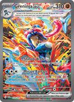 Pokemon,SV06: Twilight Masquerade,Greninja ex - 214/167,Holofoil,Special Illustration Rare,Near Mint