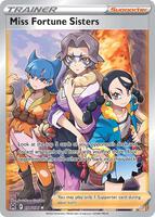 Pokemon,SWSH11: Lost Origin,Miss Fortune Sisters (Full Art) - 194/196,Holofoil,Ultra Rare,Near Mint