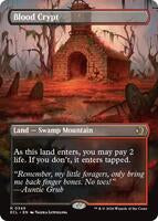 Magic: The Gathering,Lorwyn Eclipsed,Blood Crypt (Borderless) - 349,Foil,Rare,Near Mint