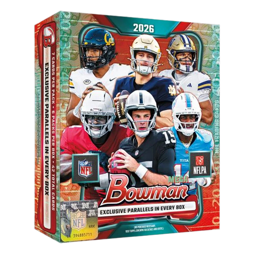 Topps Bowman 2026 Football Mega Box