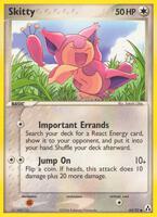 Pokemon,EX Legend Maker,Skitty - 64/92,Reverse Holofoil,Common,Moderately Played