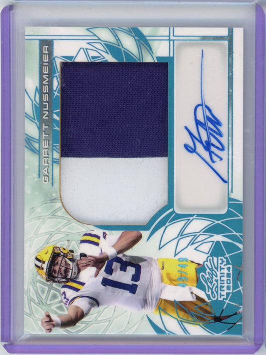 Leaf Trinity 2024 Garrett Nussmeier /49,NM