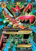 Pokemon,XY - BREAKpoint,M Scizor EX (Full Art) - 120/122,Holofoil,Ultra Rare,Damaged