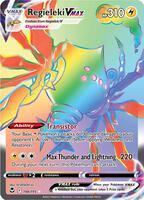 Pokemon,SWSH12: Silver Tempest,Regieleki VMAX (Secret) - 198/195,Holofoil,Secret Rare,Near Mint