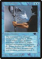 Magic: The Gathering,Antiquities,Power Artifact,Normal,Uncommon,Heavily Played