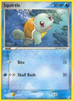 Pokémon,EX Crystal Guardians,Squirtle - 063/100,Reverse Holofoil,Common,Lightly Played