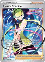 Pokemon,SWSH08: Fusion Strike,Elesa's Sparkle (Full Art) - 260/264,Holofoil,Ultra Rare,Near Mint