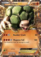 Pokemon,Generations,Golem EX - 46/83,Holofoil,Ultra Rare,Moderately Played