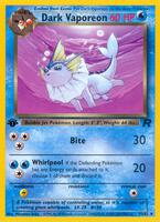 Pokemon,Team Rocket,Dark Vaporeon - 45/82,Unlimited,Uncommon,Lightly Played