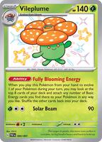 Pokemon,SV: Paldean Fates,Vileplume - 094/091,Holofoil,Shiny Rare,Near Mint