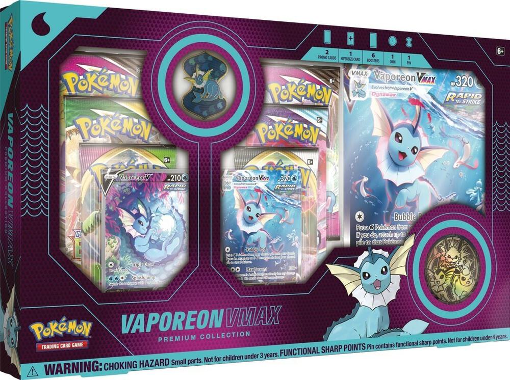 Pokémon Vaporeon VMAX Premium Collection