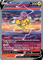 Pokemon,SWSH: Crown Zenith: Galarian Gallery,Raikou V - GG41/GG70,Holofoil,Ultra Rare,Near Mint