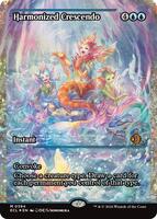 Magic: The Gathering,Lorwyn Eclipsed,Harmonized Crescendo (0394) (Showcase) (Fracture Foil),Foil,Mythic,Near Mint