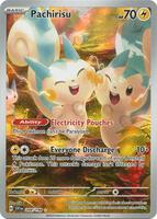 Pokemon,SV01: Scarlet & Violet Base Set,Pachirisu - 208/198,Holofoil,Illustration Rare,Near Mint
