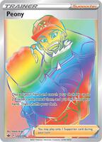 Pokemon,SWSH06: Chilling Reign,Peony (Secret) - 220/198,Holofoil,Secret Rare,Near Mint