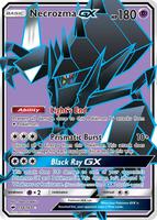 Pokemon,SM - Burning Shadows,Necrozma GX (Full Art) - 134/147,Holofoil,Ultra Rare,Lightly Played