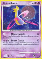 Pokemon,Great Encounters,Cresselia - 2/106,Reverse Holofoil,Holo Rare,Lightly Played