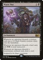 Magic: The Gathering,Magic 2015 (M15),Waste Not - 122,Normal,Rare,Near Mint