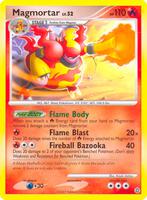 Pokemon,Deck Exclusives,Magmortar - 31/132 (Secret Wonders) - 031/132,Holofoil,Holo Rare,Moderately Played