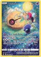 Pokemon,SWSH: Crown Zenith: Galarian Gallery,Lunatone - GG11/GG70,Holofoil,Ultra Rare,Lightly Played