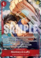 One Piece Card Game,The Azure Sea's Seven,Monkey.D.Luffy - OP14-013 (Alternate Art),Foil,Super Rare,Near Mint