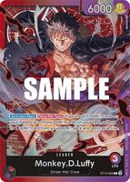 One Piece Card Game,Ultra Deck: The Three Captains,Monkey.D.Luffy (002) - ST10-002,Foil,Leader,Near Mint