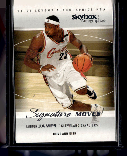 2004-05 SkyBox Autographics,2004-05 SkyBox Autographics,LeBron James - 2 SM,Signature Moves