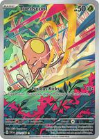 Pokemon,SV01: Scarlet & Violet Base Set,Toedscool - 201/198,Holofoil,Illustration Rare,Near Mint