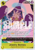 One Piece Card Game,Carrying On His Will,Jewelry Bonney (108) - OP13-108,Foil,Super Rare,Near Mint