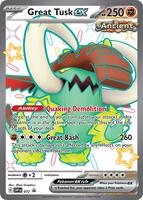 Pokemon,SV: Scarlet & Violet Promo Cards,Great Tusk ex - 072,Holofoil,Promo,Near Mint