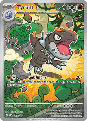 Pokemon,ME: Mega Evolution Promo,Tyrunt - 070,Holofoil,Promo,Near Mint