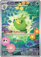 Pokemon,SV: White Flare,Swadloon - 088/086,Holofoil,Illustration Rare,Near Mint