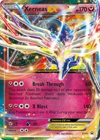 Pokemon,XY Promos,Xerneas EX - XY07,Holofoil,Promo,Moderately Played