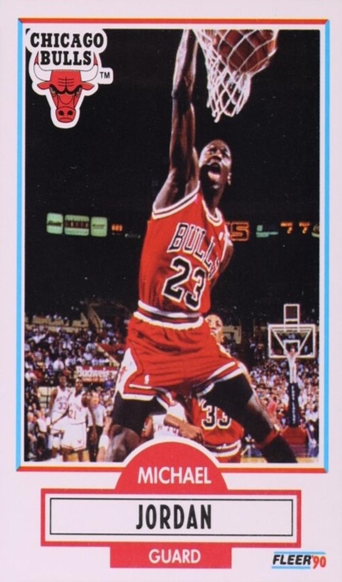 1990 1990 Fleer Basketball Michael Jordan #26 Base BGS 9