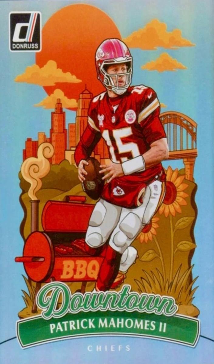 2025 Panini Donruss Football Patrick Mahomes II #8 Base BGS 9.5