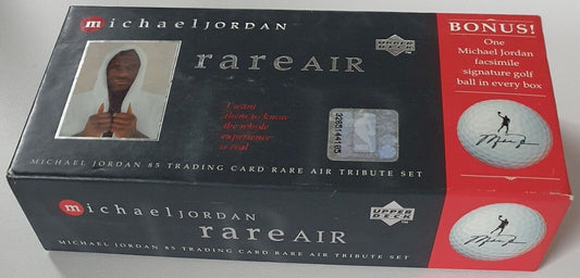1997 Upper Deck Michael Jordan RARE AIR (Complete set 85 Cards and Golf Ball) Factory Sealed
