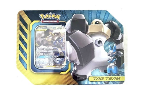 pokemon SM - Unified Minds Power Partnership Tin [Lucario & Melmetal GX]