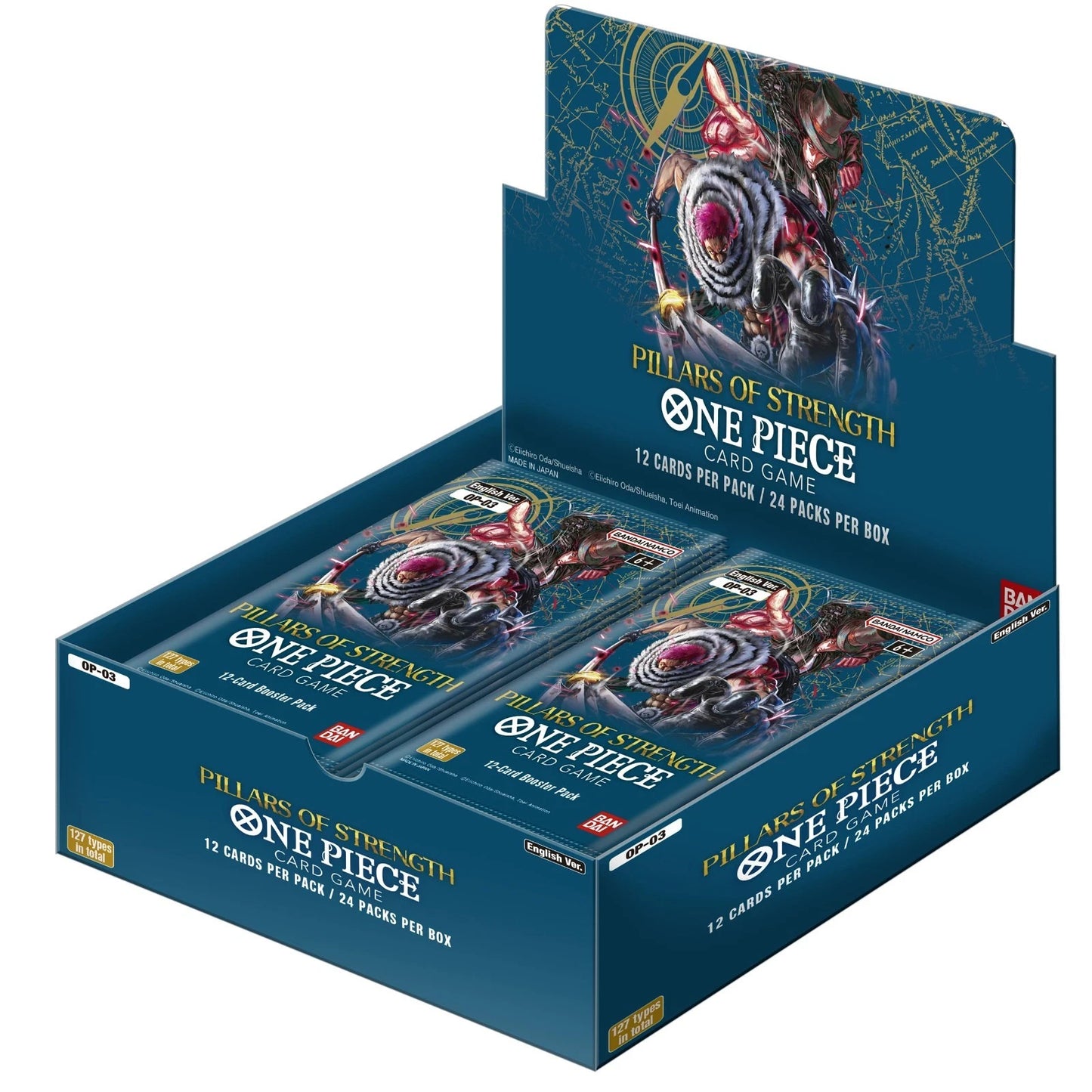 One Piece Trading Card Game: Pillars of Strength OP-03 Booster Box