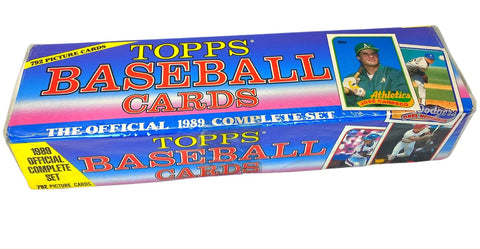 1989 TOPPS BASEBALL OFFICIAL COMPLETE SET SEALED BOX