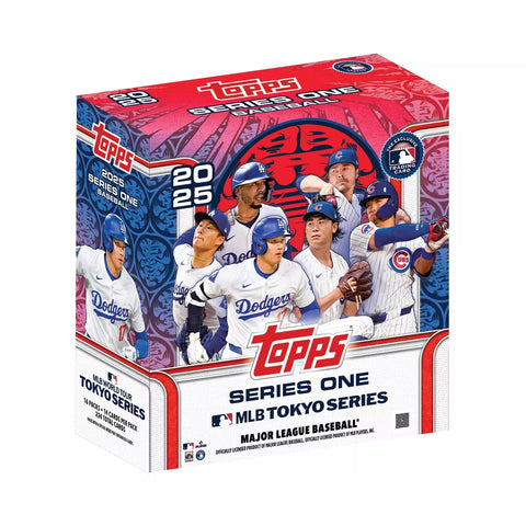 2025 Topps Baseball Series 1 MLB World Tour Tokyo Series Exclusive Mega Box