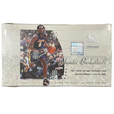 1999-2000 Upper Deck SP Authentic Basketball Hobby Box