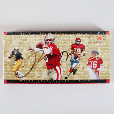 1995 Upper Deck Joe Montana Career Set Box