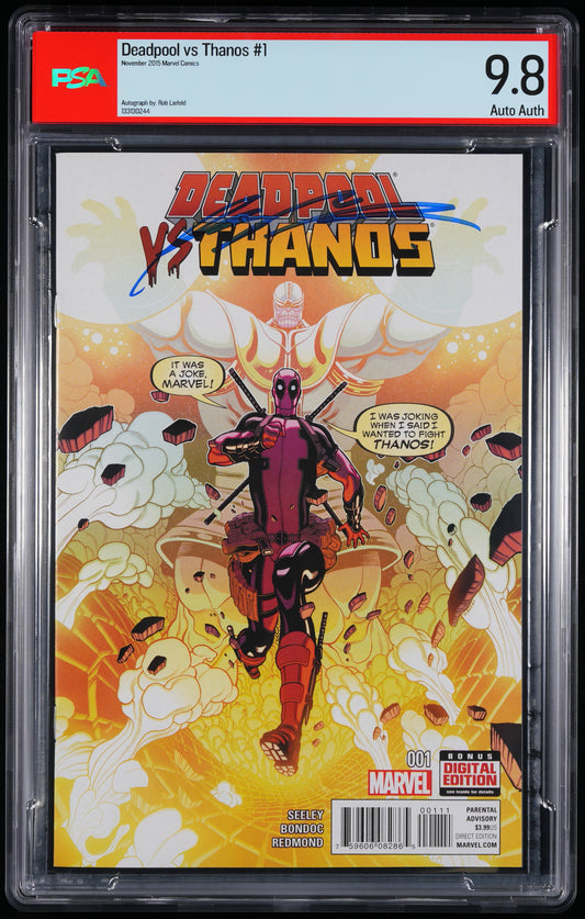 Marvel Comics Deadpool vs Thanos #1