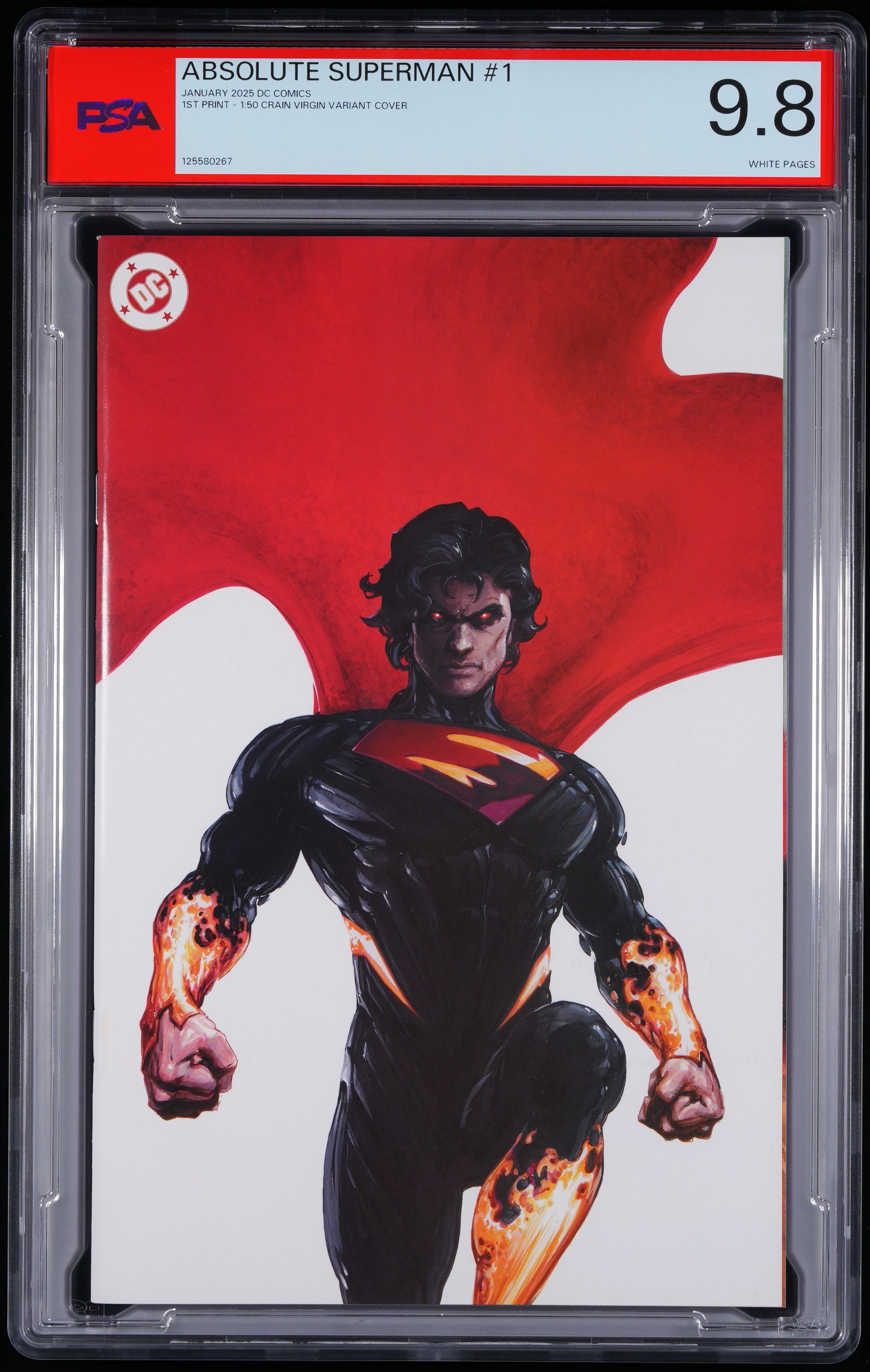 DC Comics Absolute Superman #1 1 VIRGIN 1:50 CLAYTON CRAIN VARIANT COVER