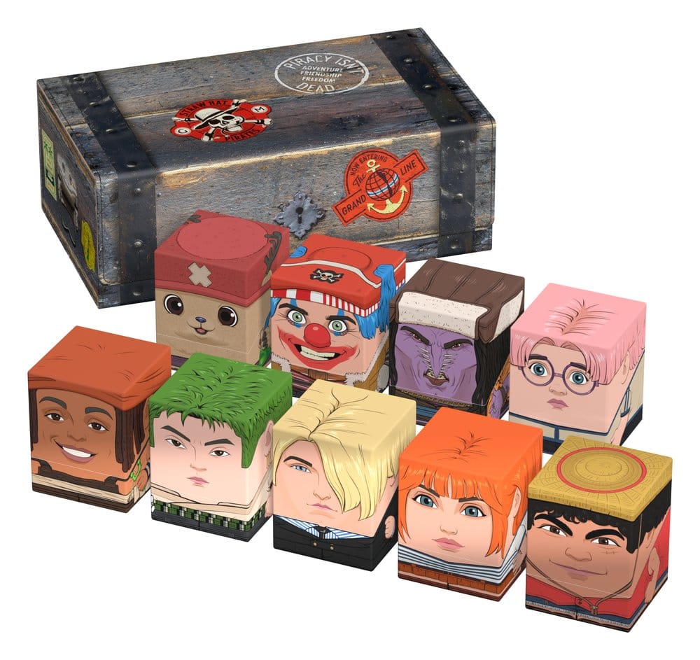 Squaroes NETFLIX One Piece Collectors Case - Wooden Chest - Ultimate Guard Deck Boxes