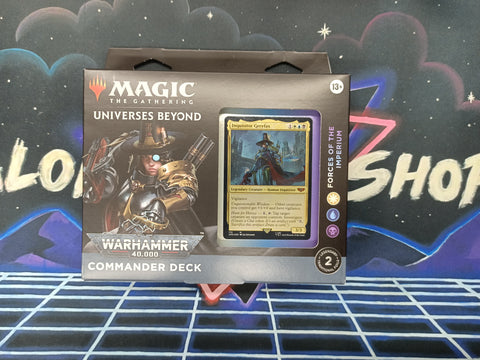 Magic: The Gathering: Universes Beyond: Warhammer 40,000 Commander Deck – Forces of the Imperium