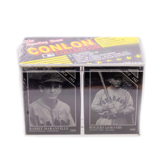 1991 THE SPORTING NEWS "CONLON COLLECTION" BASEBALL CARDS (UNOPENED SET)