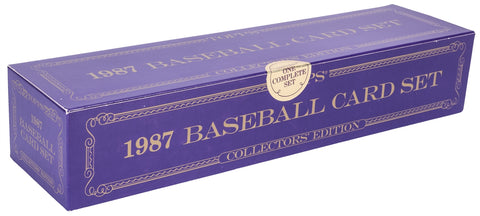 1987 Topps Tiffany Baseball Complete Set